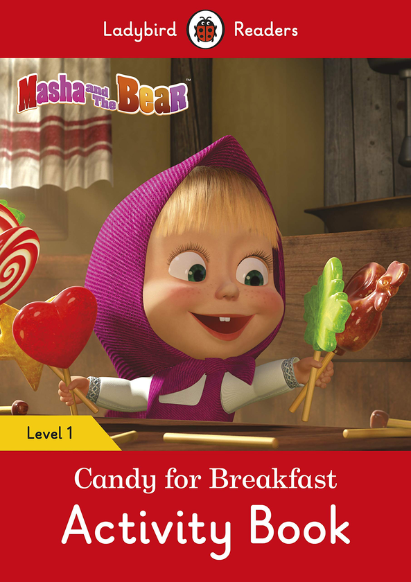 Бумажная книга «Masha and the Bear: Sweets for Breakfast Activity Book - Ladybird Readers Level 1» - фото №1
