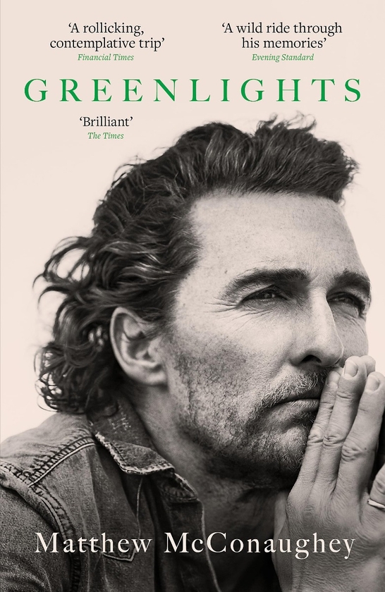 Паперова книга «Greenlights», автор Меттью Макконахі - фото №1