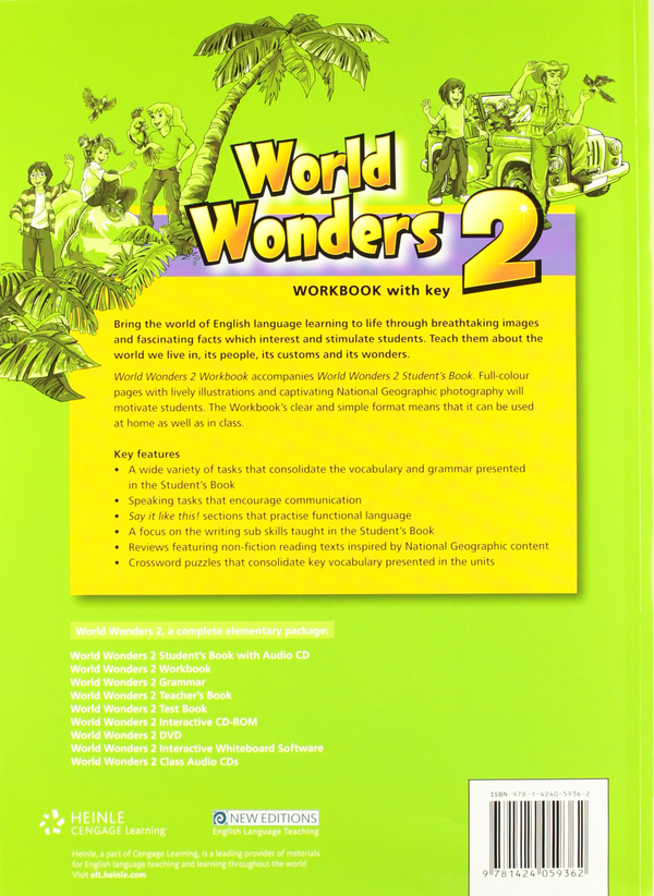 Бумажная книга «World Wonders 2. Workbook with Key », автор Катрина Горлми - фото №1