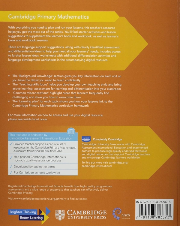 [object Object] «Cambridge Primary Mathematics. 2 Teacher's Resource with Digital Access», авторів Черрі Мозлі, Джанет Риз - фото №2 - мініатюра