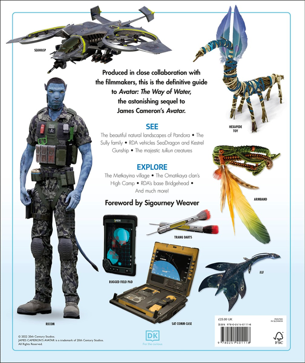 Паперова книга «Avatar The Way of Water The Visual Dictionary», авторів Джошуа Іззо, Захарі Бергер, Ділан Коул, Реймундо Перес, Бен Проктер - фото №1