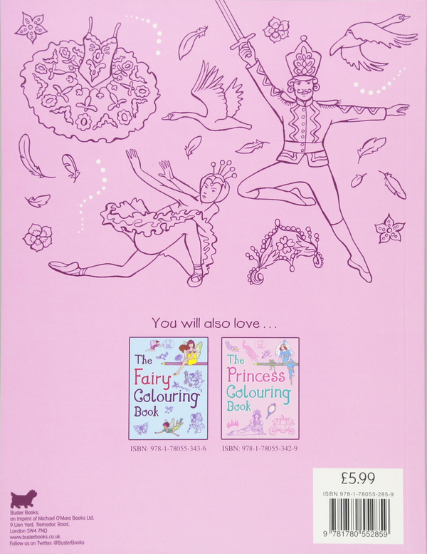 Паперова книга «The Ballet Colouring Book», автор Енн Кронхаймер - фото №1