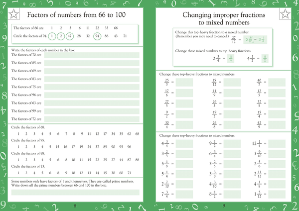 [object Object] «Maths Made Easy Ages 9-10 Key Stage 2 Advanced», автор Кэрол Вордерман - фото №2 - миниатюра