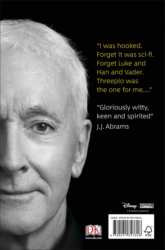 Бумажная книга «I Am C-3PO. The Inside Story. Foreword by J.J. Abrams», автор Энтони Дэниелс - фото №1