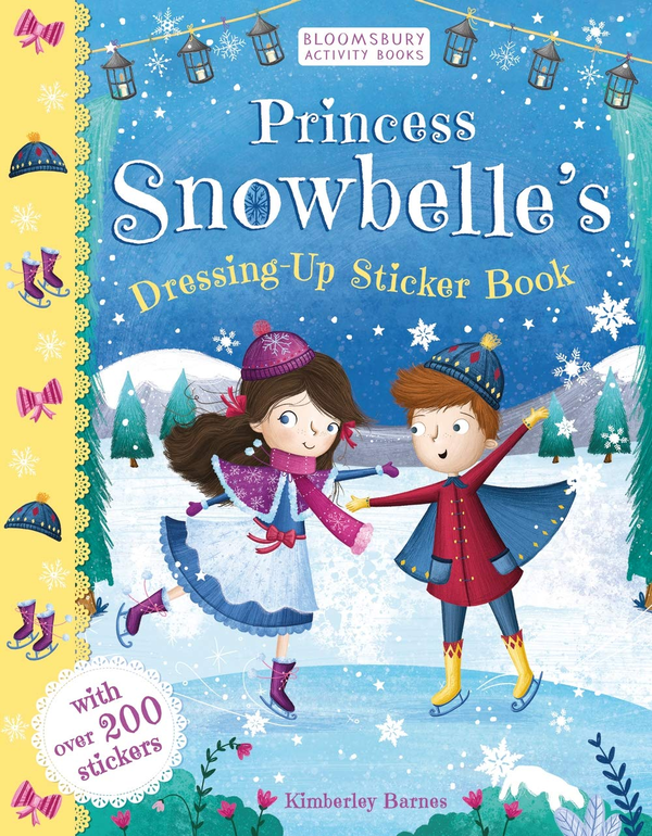 Бумажная книга «Princess Snowbelle's Dressing-Up Sticker Book» - фото №1