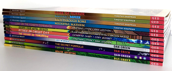 Бумажная книга «Quest Adventure (pack of 12 books)» - фото №1
