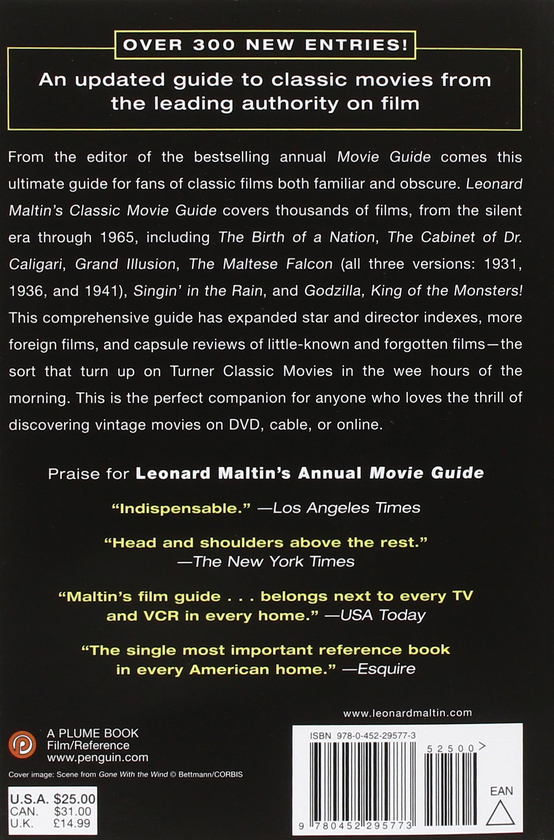 Паперова книга «Leonard Maltin's Classic Movie Guide (2nd Edition)», автор Леонард Малтін - фото №1