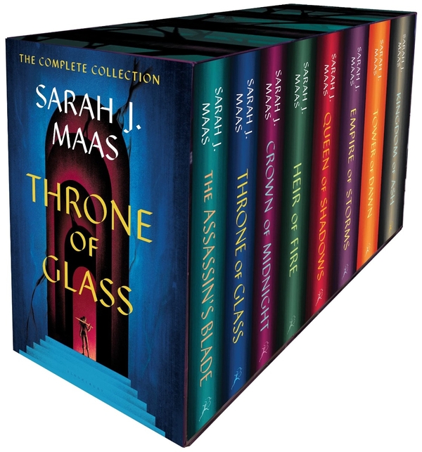 Бумажная книга «Throne of Glass Box Set», автор Сара Дж. Маас - фото №1