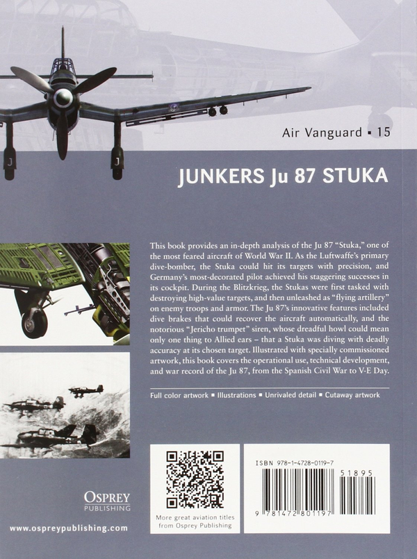 Паперова книга «Junkers Ju 87 Stuka» - фото №1