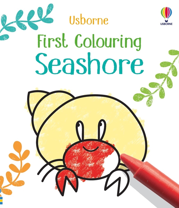 Паперова книга «First Colouring Seashore», автор Кейт Нолан - фото №1
