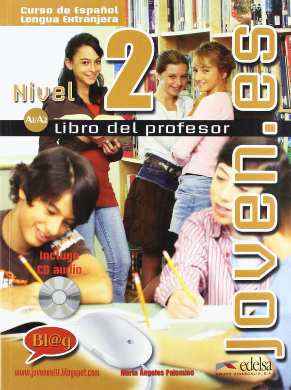 Бумажная книга «Joven.es 2. Libro del profesor (+CD)», автор Мария-Анджелес Паломино - фото №1
