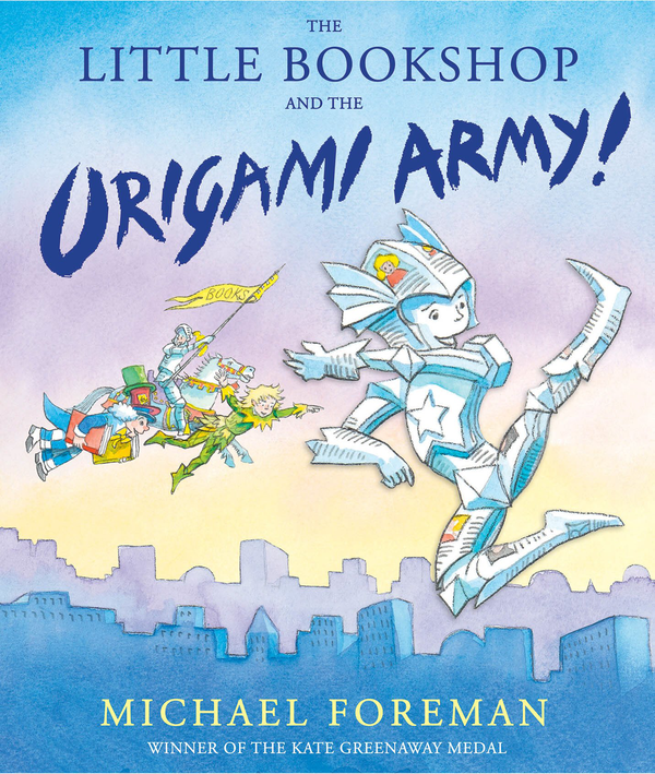 Бумажная книга «The Little Bookshop and the Origami Army», автор Майкл Форман - фото №1