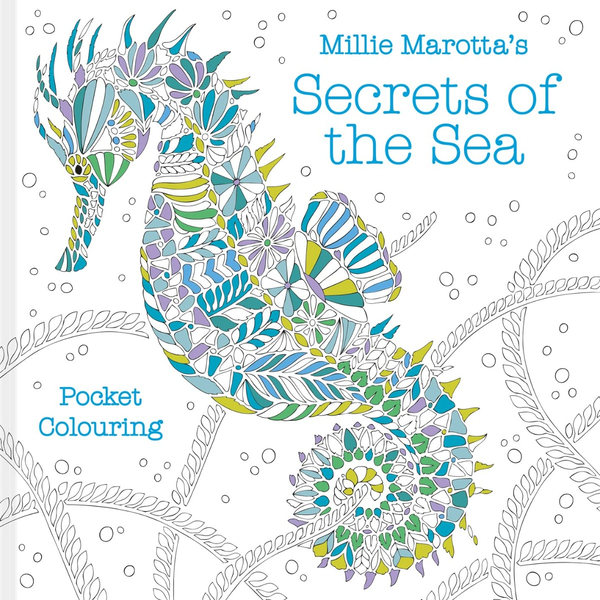 Паперова книга «Millie Marotta's Secrets of the Sea. Pocket Colouring», автор Міллі Маротта - фото №1