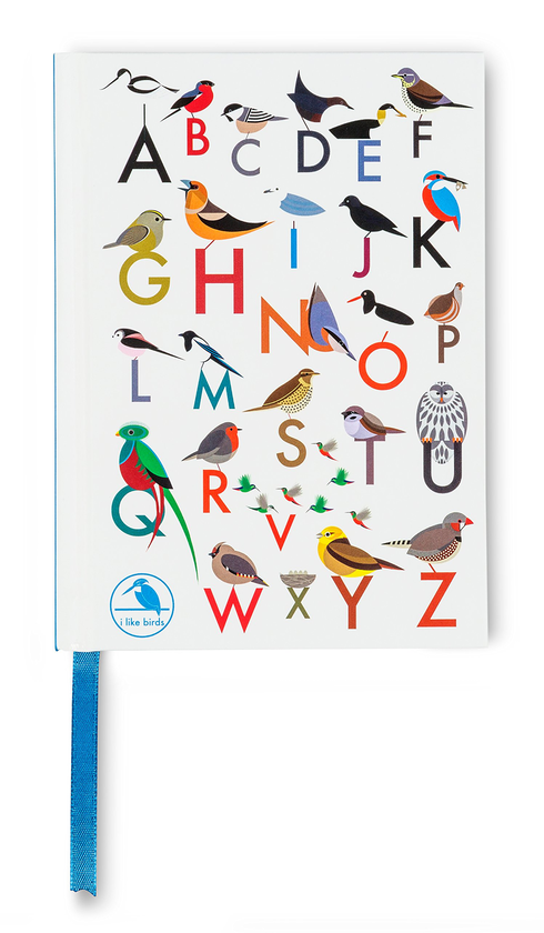 Паперова книга «I Like Birds: An Alphabet of Birds Address Book» - фото №1