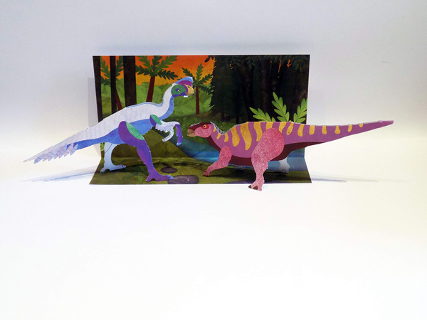 [object Object] «Dino Pops. 3D Models to Colour», автор Джонатан Вудворд - фото №4 - миниатюра