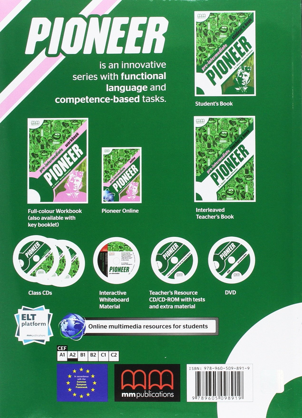 Бумажная книга «Pioneer Pre-Intermediate Student's Book» - фото №1