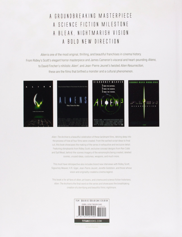Бумажная книга «Alien: The Archive: The Ultimate Guide to the Classic Movies» - фото №1