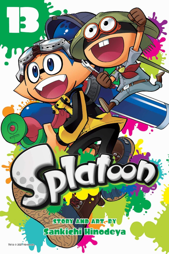 Бумажная книга «Splatoon. Volume 13», автор Санкичи Хинодея - фото №1
