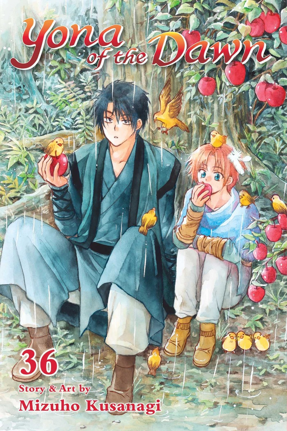Паперова книга «Yona of the Dawn. Volume 36», автор Мізухо Кусанагі - фото №1