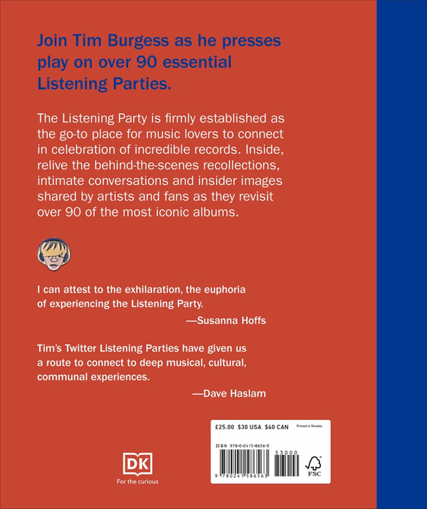 Бумажная книга «The Listening Party Volume 2», автор Тим Берджесс - фото №1