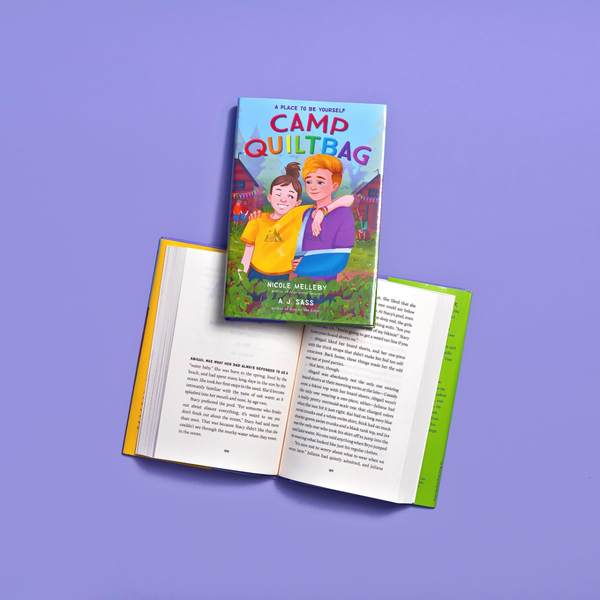 Бумажная книга «Camp QUILTBAG», авторов Николь Меллеби, А. Дж. Сасс - фото №1