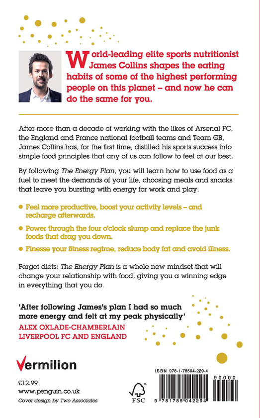 Бумажная книга «The Energy Plan: Eat Smart, Feel Strong, Perform at Your Peak», автор Джеймс Коллинз - фото №1