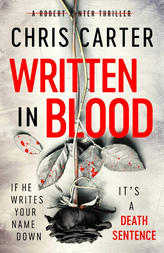 Паперова книга «Written in Blood», автор Кріс Картер - фото №1