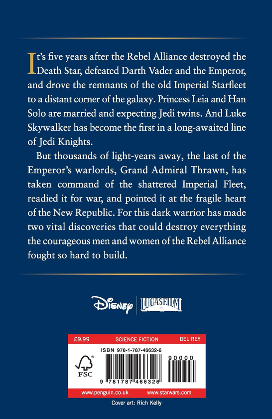Бумажная книга «Heir to the Empire. Book 1», автор Тимоти Зан - фото №1