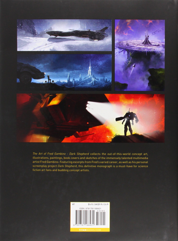 Бумажная книга «Dark Shepherd. The Art of Fred Gambino», автор Фред Гамбино - фото №1