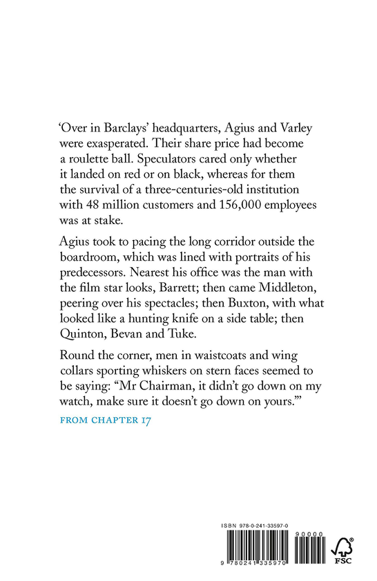 Бумажная книга «The Bank That Lived a Little. Barclays in the Age of the Very Free Market», автор Филипп Аугар - фото №1