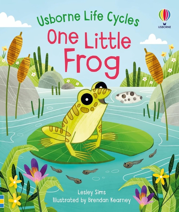 Паперова книга «One Little Frog», автор Леслі Сімс - фото №1