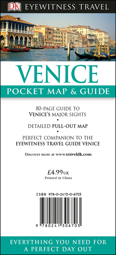 Бумажная книга «Venice Pocket Map and Guide » - фото №1