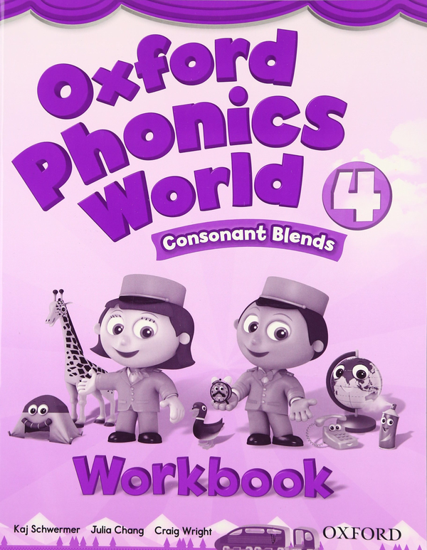 Паперова книга «Oxford Phonics World: Level 4: Workbook», авторів Кай Швермер, Julia Chang, Крейг Райт - фото №1