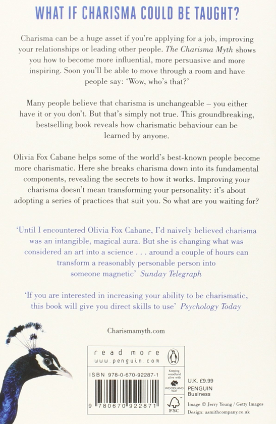 Бумажная книга «The Charisma Myth», автор Оливия Фокс Кабейн - фото №1
