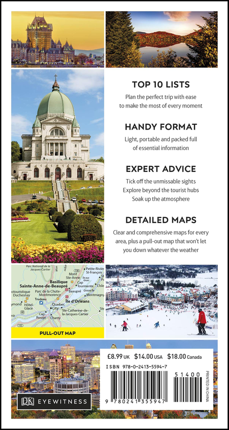 Паперова книга «Montreal and Quebec City» - фото №1