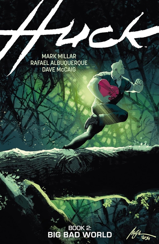 Бумажная книга «Huck Volume 2: Big Bad World», авторов Дэйв Маккейг, Марк Миллар, Рафаэль Альбукерке - фото №1