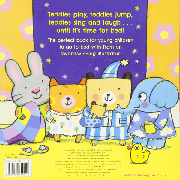 Бумажная книга «Teddy Bedtime», автор Джорджи Биркетт - фото №1