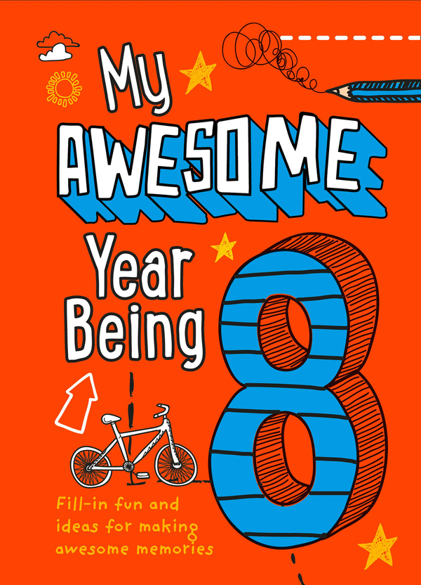 Бумажная книга «My Awesome Year being 8» - фото №1