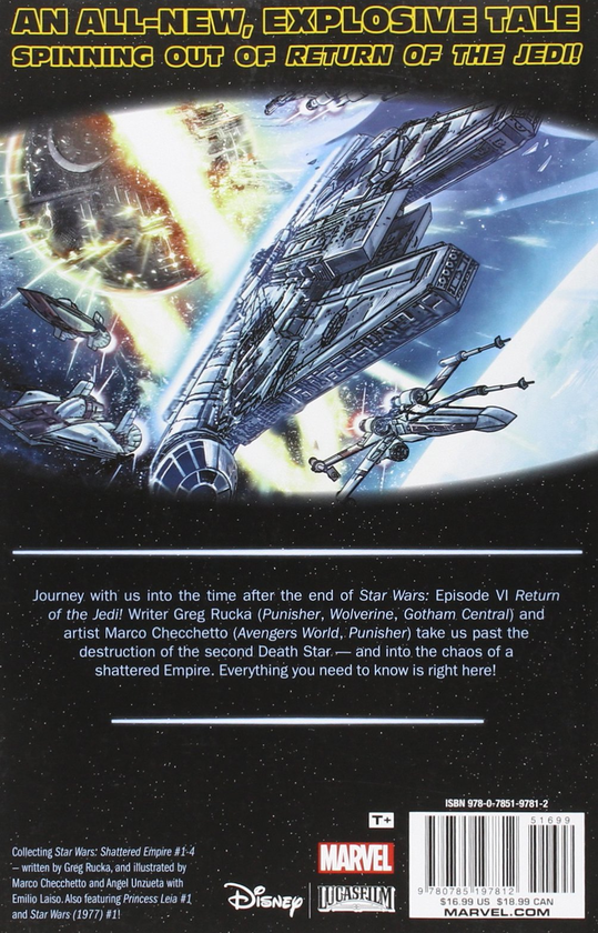 Бумажная книга «Journey to Star Wars. The Force Awakens - Shattered Empire», автор Грег Рака - фото №1