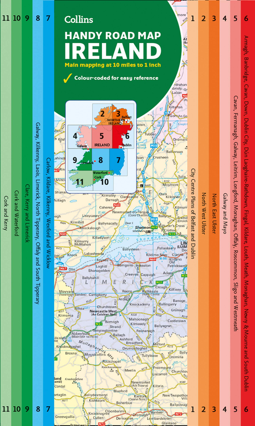 Паперова книга «Collins Handy Map Ireland» - фото №1