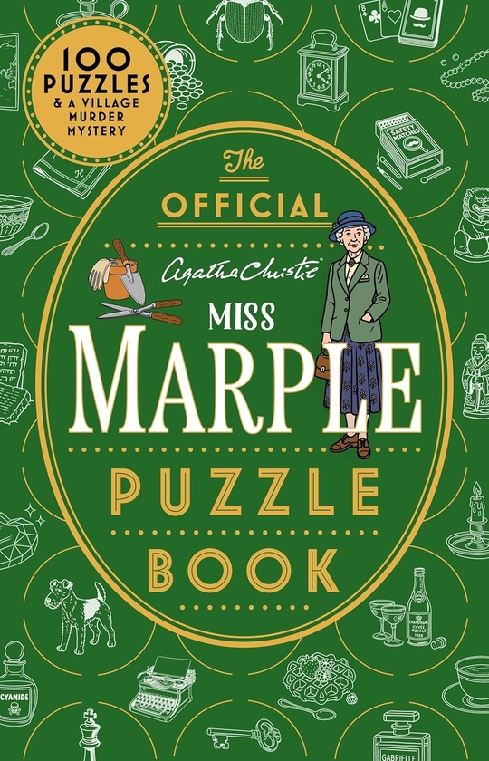Бумажная книга «The Official Miss Marple Puzzle Book», автор Agatha Christie Ltd - фото №1