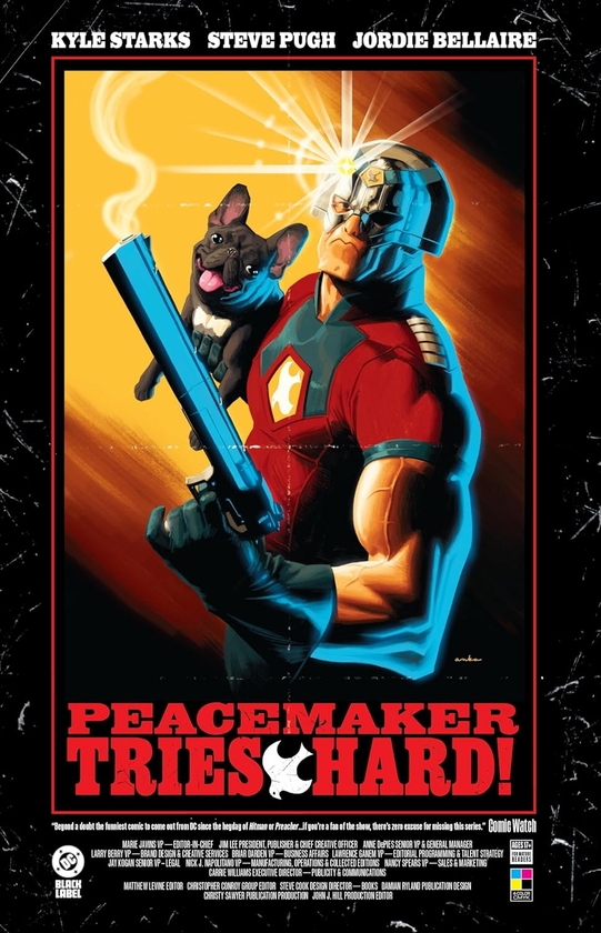 Паперова книга «Peacemaker Tries Hard!», авторів Кайл Старкс, Стів П'ю - фото №1