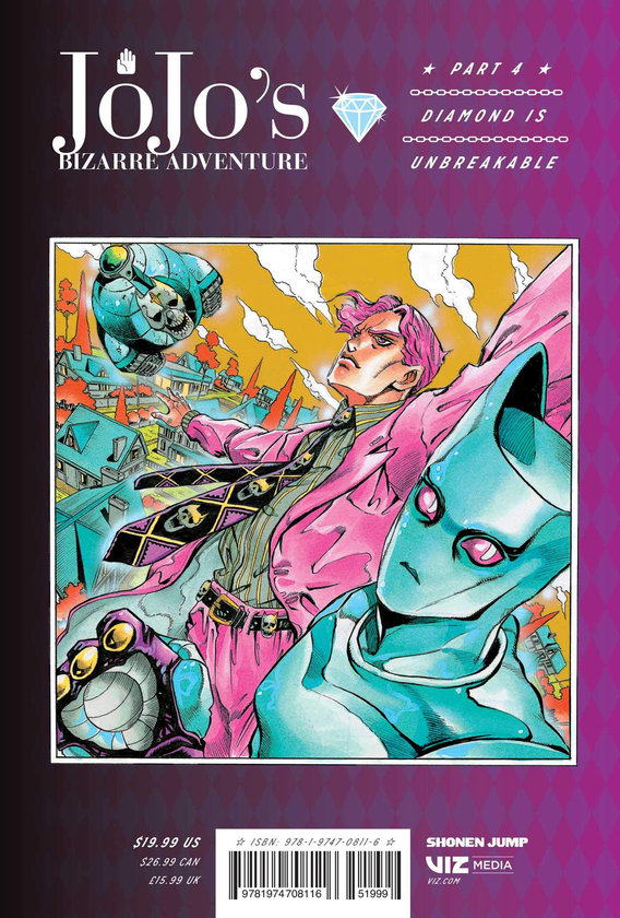Бумажная книга «JoJo's Bizarre Adventure. Part 4. Diamond Is Unbreakable. Volume 5», автор Хирохико Араки - фото №1