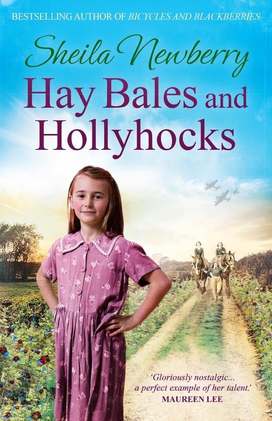 Бумажная книга «Hay Bales and Hollyhocks», автор Шейла Ньюберри - фото №1