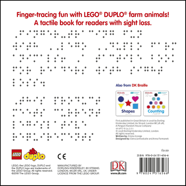 [object Object] «DK Braille LEGO DUPLO Farm», автор Эмма Грандж - фото №2 - миниатюра