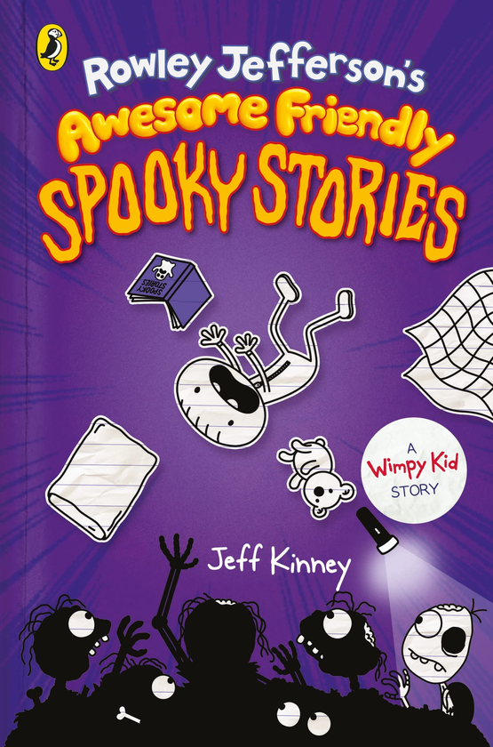 Бумажная книга «Rowley Jefferson's Awesome Friendly Spooky Stories», автор Джефф Кинни - фото №1