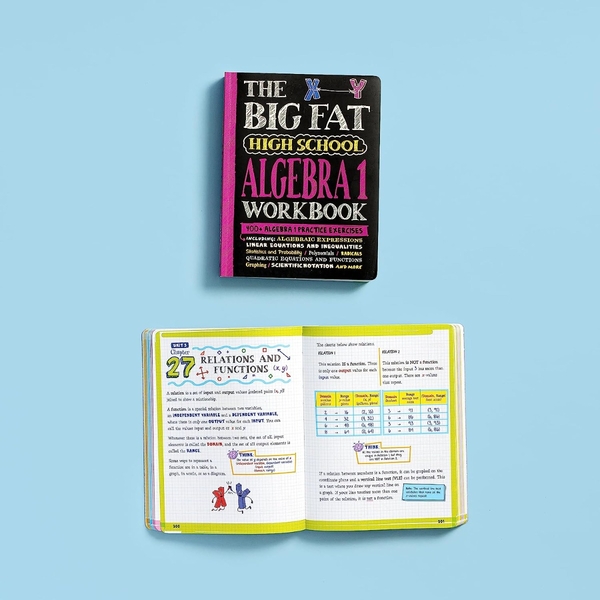 [object Object] «The Big Fat High School Algebra 1 Workbook» - фото №2 - миниатюра
