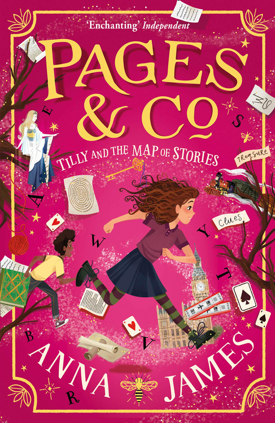 Бумажная книга «Pages and Co. Tilly and the Map of Stories», автор Анна Джеймс - фото №1