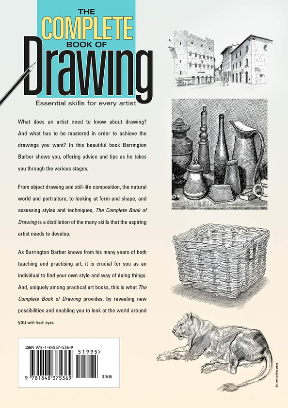 Паперова книга «The Complete Book of Drawing : Essential Skills for Every Artist», автор Баррінгтон Барбер - фото №1
