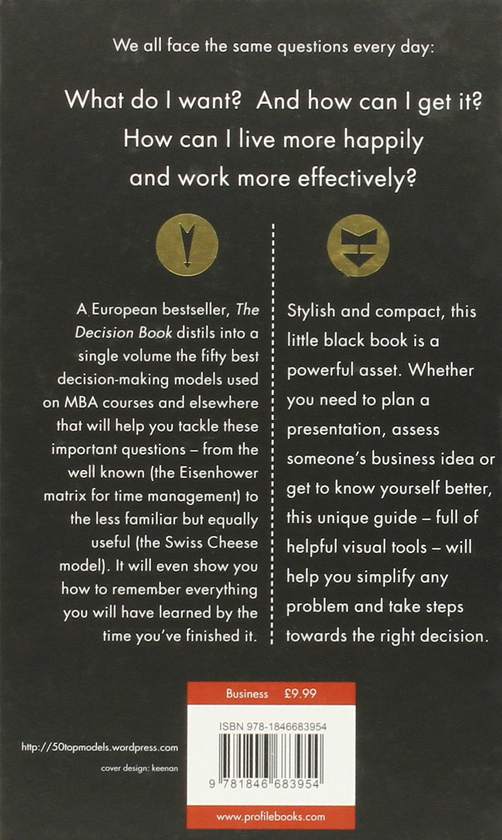 Паперова книга «The Decision Book: Fifty Models for Strategic Thinking», автор Микаель Крогерус - фото №1